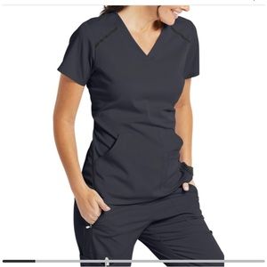 GREY'S ANATOMY IMPACT ELEVATE SCRUB TOP MEDIUM